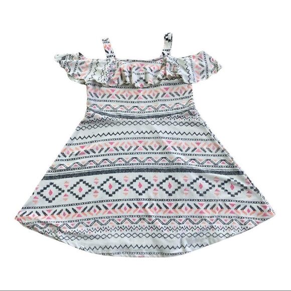 REDUCED Girls Epic Threads Cold Shoulder Sundress Size 5 - Picture 1 of 4
